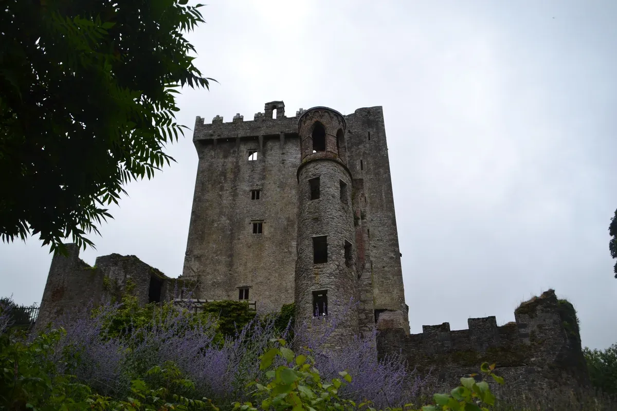 Blarney Castle tower on an Ireland tour from Dublin