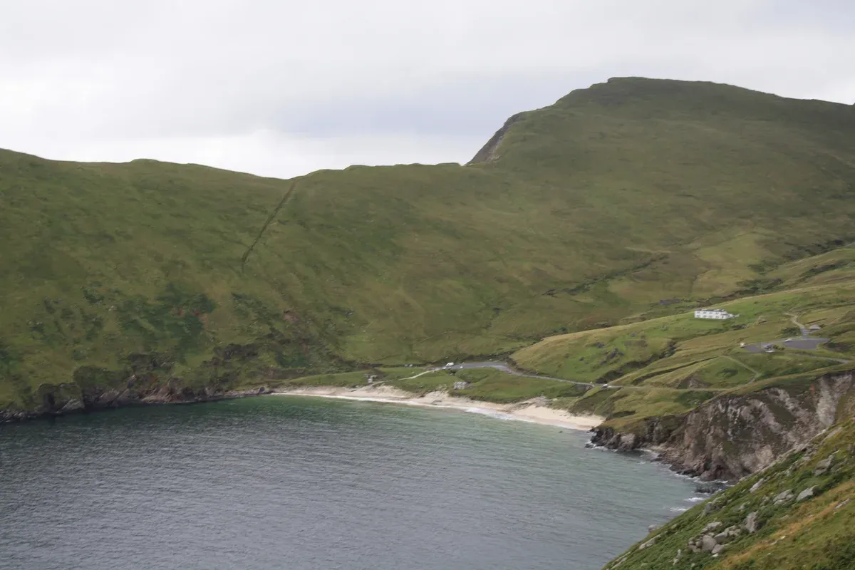 Keem Bay on Achill Island on a vacation tours of Ireland Wild Atlantic Way route